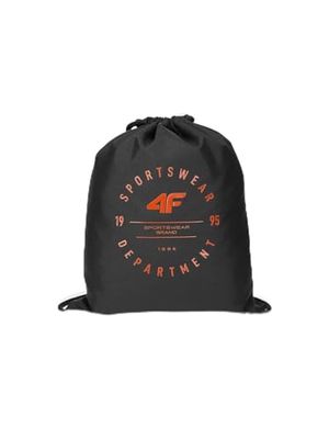 Gymsack M055 4F Black Heren One Size, Zwart, Eén maat, Casual