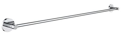 Grohe Start QuickFix - Barra de toallas 80cm, cromo, para pegar (pegamento QuickGlue A2) o atornillar, ref. 41187000