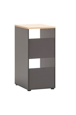 Schildmeyer Solea 158883 - Armadietto multiuso, 45,1 x 60 x 95,8 cm, colore: Antracite