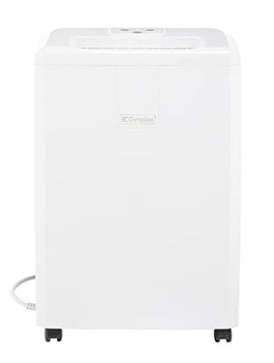 Dimplex 10L EverDri dehumidifier with electronic humidistat and timer White
