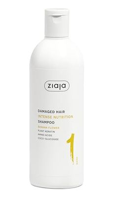 Shampoo nutriente al fiore di banana Plant ESSENTIALS di ZIAJA | Senza Parabeni e Solfati