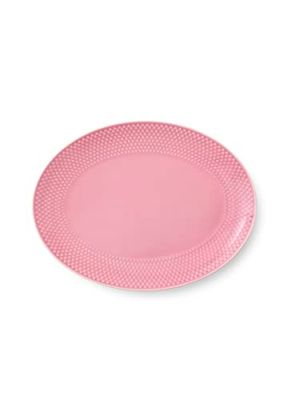 Lyngby Porcelæn Piatto da portata ovale 28,5x21,5 cm Rhombe Color Mix & Match