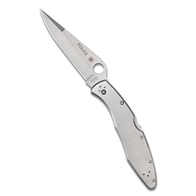 Spyderco Unisex – eenhandsmes voor volwassenen, roestvrij staal, meerkleurig, één maat