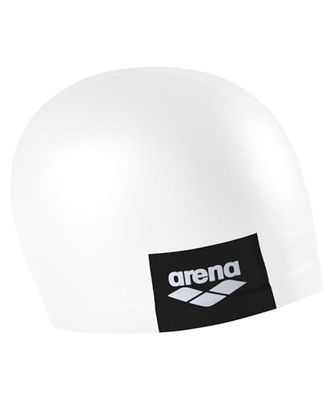 arena Logo gjuten badmössa, vit