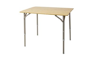 Bo-Camp 1404650 Mesa, Unisex Adulto, marrón, 60 x 80 cm