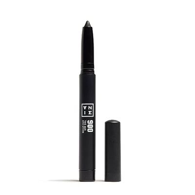 3INA MAKEUP - The 24H Eye Stick 900 - Negro - Sombra de Ojos en Barra Cremosa de Alta Pigmentación - Sombra de Ojos Waterproof 24h - Sombras de Ojos Multiusos - Vegan - Cruelty Free