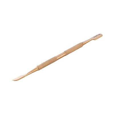ABA GROUP Manicure Instrument (1308), Cuticle Pusher, Cuticle Remover, Manicure Pedicure Tools for Toenails and Fingernails, Tool for Removing and Pushing Back Cuticles Gold