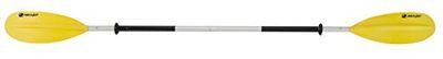 Sevylor Aluminium dubbele peddel K-compact, zwart/grijs/geel (230 x 18 cm)
