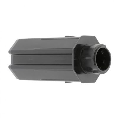 cyclingcolors embout de tube de volet roulant octogonal fenêtre sortie plastique, pour tube octogonal de 60 mm sortie pour roulement Ø 28 mm ou crabot de 27 mm