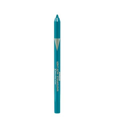Max Factor Masterpiece Wow Liner, 520 Pretty Turquoise, 24-Hour Wear Eyeliner, High Colour Payoff, Waterproof and Smudgeproof, Vegan