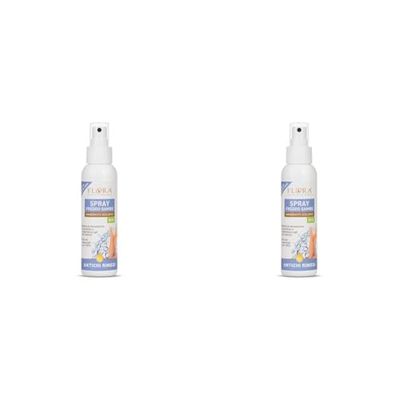 FLORA Antichi Rimedi Spray Freddo Gambe, 100 ml BIO-ICEA - Allevia rapidamente la sensazione di gonfiore e pesantezza. A base di estratti vegetali e oli essenziali 100% puri (Confezione da 2)