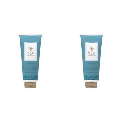 AQUA DI SORRENTO Posillipo Shower Gel | Shampoo & Shower Gel Tonificante, Gel Doccia Con Profumo Energizzante, Bergamotto, Zenzero, Patchouli e Legno di Cedro, 400ml (Confezione da 2)