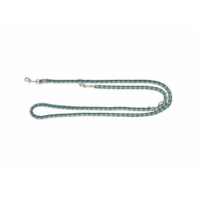 TRIXIE Ramal Cavo, S–M, 2,00 m/ø 12 mm, blu pet/salvia