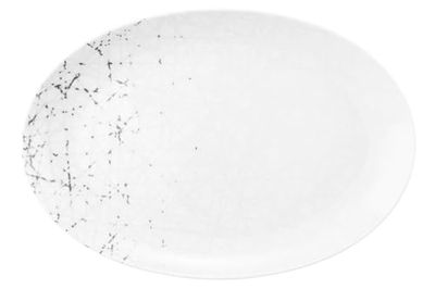 Seltmann 001.764250 porseleinen bord, ovaal, 35 cm lengte, 24 cm breedte