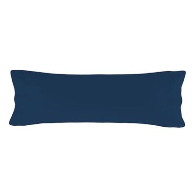 HappyFriday Funda de Almohada Basic Azul Marino 45 x 155 cm