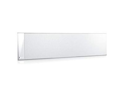 KEF T301c Enceinte Centrale pièce Blanche | Ultra Plat | 3.5cm Profonde | 10-150W | Hi-FI | Home Cinéma | TV