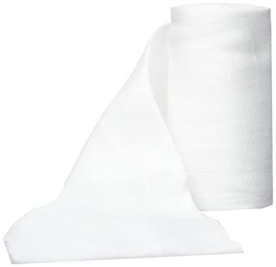 Gima, Gaasrollen, 100% katoen, herkenbaar, 8 lagen, 20 draden/cm², afmetingen 10 cm x 2 m