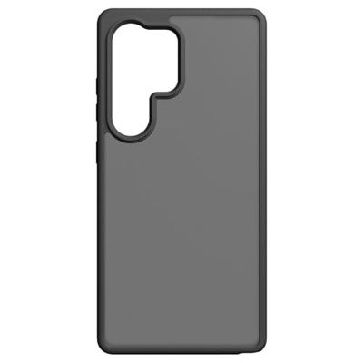 Black Rock Funda para Samsung Galaxy S25 Ultra (Carcasa de 2 componentes, Compatible con Carga inalámbrica, protección contra arañazos, protección elevada de la cámara, Parte Trasera Mate