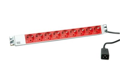 'Bachmann 19 extensão 9 x Schuko conexão C20, 1 peça, 333,936, 333,936