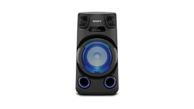 Sony MHC-V43D - Altoparlante per feste Bluetooth® ad alta potenza con lettore CD, suono per feste ad ampio angolo e illuminazione multicolore
