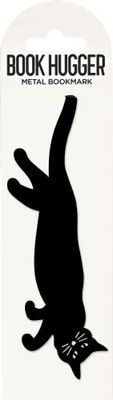 Curious Cat 'Hanging' Metal Bookmark (Book Hugger Series)