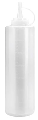 Brightium Biberón plástico de 700 ml, Ligero y Duradero, Ideal para la alimentación de bebés y Uso en Actividades al Aire Libre.