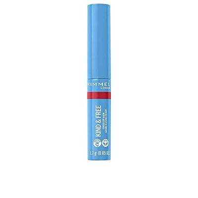 Rimmel, Kind & Free, Bálsamo labial con color, 005 Cherry Red, 4g