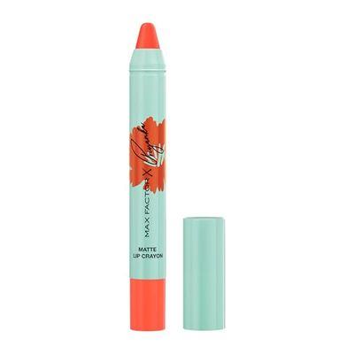 Max Factor X Priyanka Chopra Jonas Matita Stick Labbra, 004, Orange Grace, Finish matte, Effetto idratante, A lunga durata