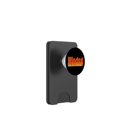 Estilo retro de los años 80 de Minnesota PopSockets PopWallet para MagSafe