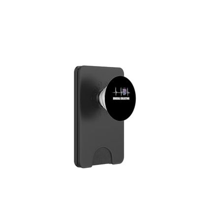 Mineral Recolección de latidos cardíacos ECG Pulso Geología Mineral Rock PopSockets PopWallet para MagSafe