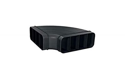 Neff Z861SB1 / Accessoires d'installation pour hotte aspirante/Coude plat 90° horizontal/Couleur : noir