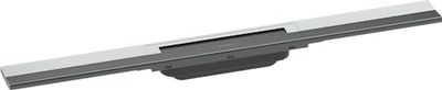 hansgrohe Kant-en-klare douchegoot RainDrain Flex, afvoergoot 700mm, afvoergoot in te korten, chroom
