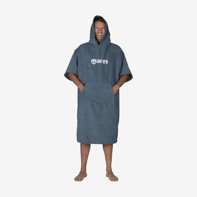 Mares Ascent Poncho, Adultos Unisex, Turquesa, Tagla Unica