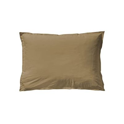 Plain Washed Cotton Pillowcase, Soft Line, 50 x 75 cm, Made in France