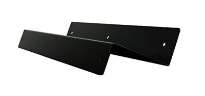 Soporte de Montaje Para Cajón Portamonedas, Negro, Acero Grueso Laminado en Frío, Montaje Debajo de la Mesa, HDWR HD-MB33