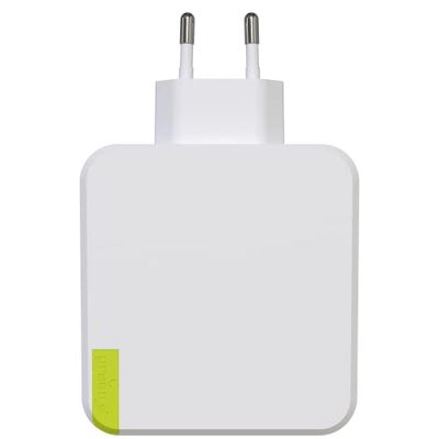 Greene-E - Cargador para casa ecodiseñado USB-C de bajo Consumo - Tecnología GAN - 100 W