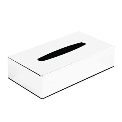 Bolero CF121 boîte mouchoirs rectangulaire en chrome 61 x 254 x 139 mm