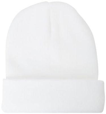 Clotth Unisex GERM-FD08-White Cold Weather Hat, vit, en storlek, Vit, En Storlek