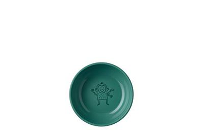 Mepal Children’s Bowl Mio – Suitable as Porridge, Yoghurt & Soup Bowl – Microwave & Dishwasher Safe – BPA-Free 300 ml - Deep Turquoise