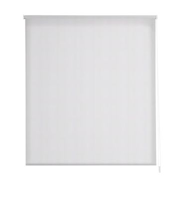 Estoralis | BRAN | Modern designrullgardin | ljusgenomsläpplig tyg | färg – vit | 150 x 180 cm (bredd/höjd) tygstorlek 147 x 175 cm | rullgardiner för fönster och dörrar