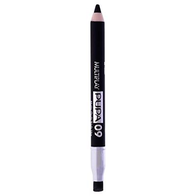 PUPA Milano Multiplay Crayon pour Yeux à Trois Usages 09 Noir pour Femme 0,03 oz 0.89 ml