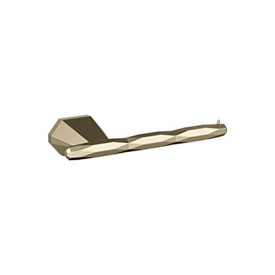 Amerock Soporte para Papel higiénico, champán Dorado, San Vicente, Soporte para pañuelos de un Solo Poste, Accesorios de baño, Accesorios de baño