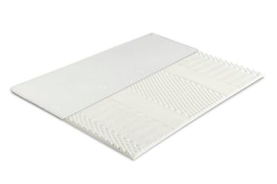 V.I.P. VERY IMPORTANT PILLOW Nakładka z pamięcią Comfort Bugnato 120 x 190 h, 4 cm, biała
