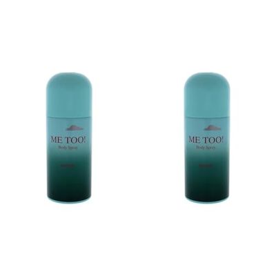 Milton-Lloyd Me Too - Fragrance for Men - 150 ml Body Spray (Pack of 2)