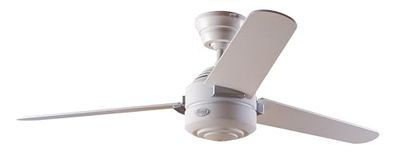 HUNTER FAN Ventilateur de Plafond Carera 132 cm pour Intérieur, avec Chaînette, 3 Pales Réversibles Blanc Neige et Érable, pour Été et Hiver, Modèle 24246