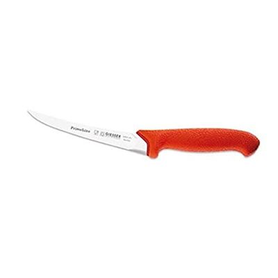 Johannes Giesser Messerfabrik PrimeLine Ausbeinmesser sehr flexibel, Coltello. Unisex-Adulto, Colore: Rosso, 15 cm