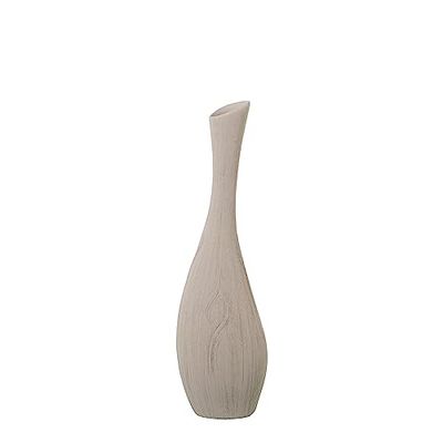 JARRON CERAMICA 60CM RAYADO CRUDO_°17X60CM