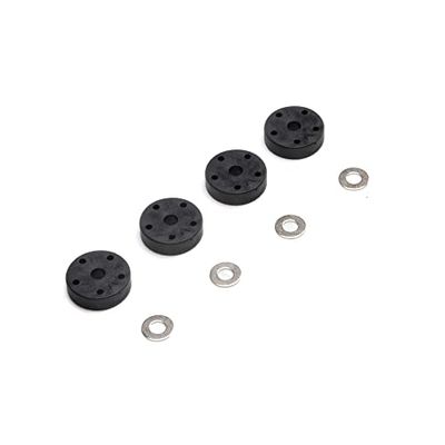 Axial AXI253003 SCX6: Shock Piston & Shim Set (4), Multi