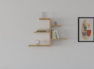 Hanah Home Gami, mélamine, Sapphire Oak, Taille Unique