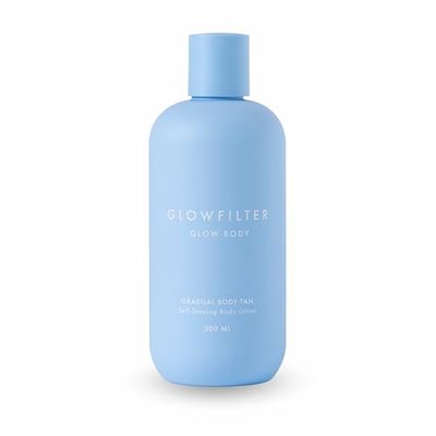 Crema Hidratante Bronceadora con Manteca de Karité y Té Verde para un Bronceado Gradual y un Moreno Natural - 300 ML, Gradual Body Tan - Glowfilter by Marta Lozano